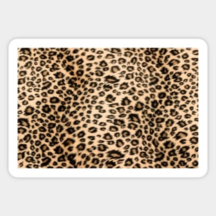 Leopard Faux Fur Sticker